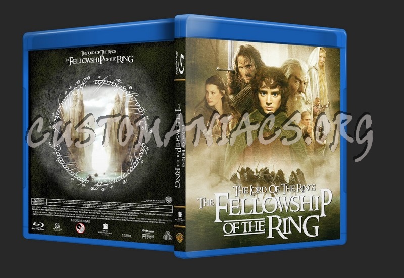 The Lord of the Rings: The Fellowship of the Ring blu-ray cover