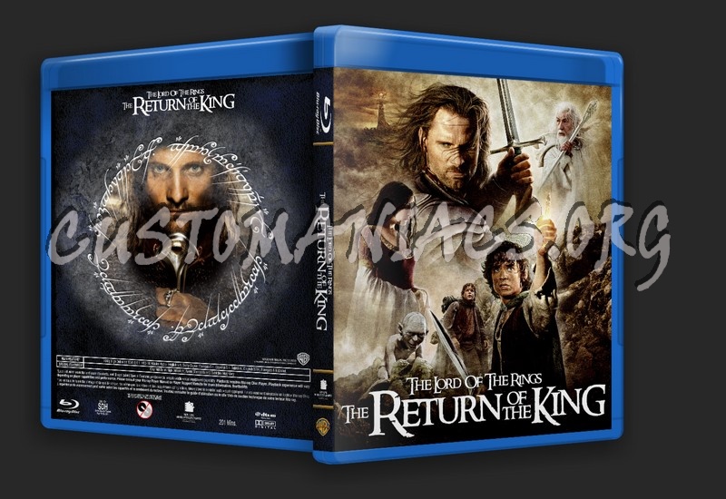 The Lord of the Rings: The Return of the King blu-ray cover