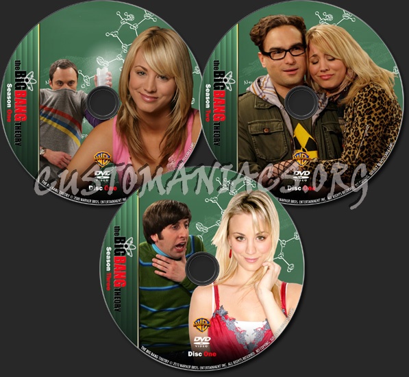The Big Bang Theory dvd label