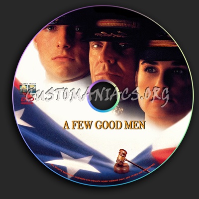 A Few Good Men dvd label