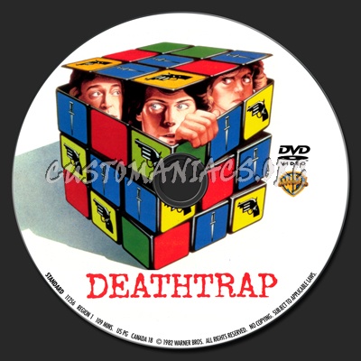 Deathtrap dvd label