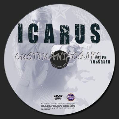 Icarus dvd label