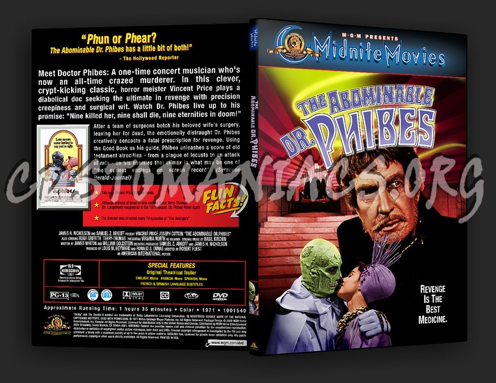 The Abominable Dr. Phibes / Dr. Phibes Rises Again 