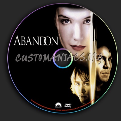 Abandon dvd label