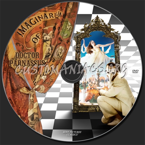 The Imaginarium Of Doctor Parnassus dvd label