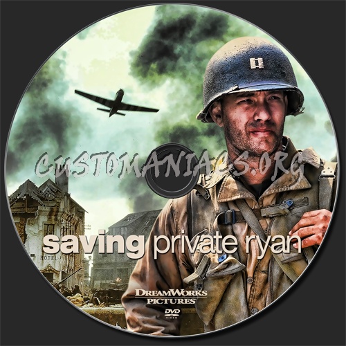 Saving Private Ryan dvd label