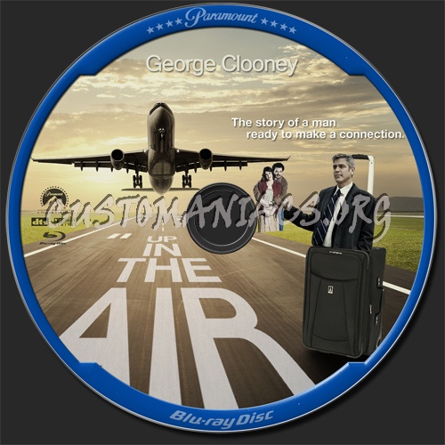 Up In The Air blu-ray label