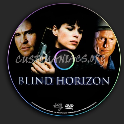 Blind Horizon dvd label