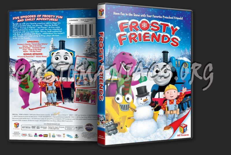 Frosty Friends dvd cover