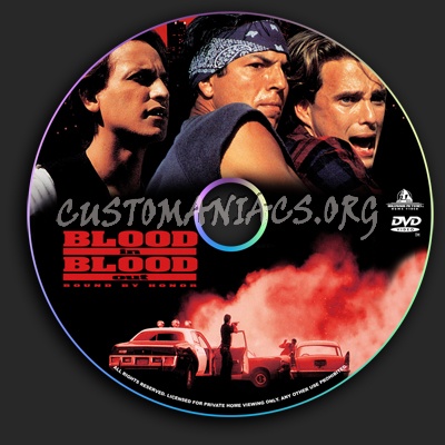 Blood in Blood Out dvd label