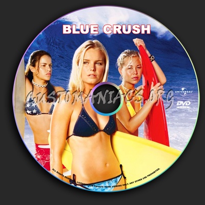 Blue Crush dvd label
