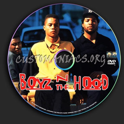 Boyz n the Hood dvd label