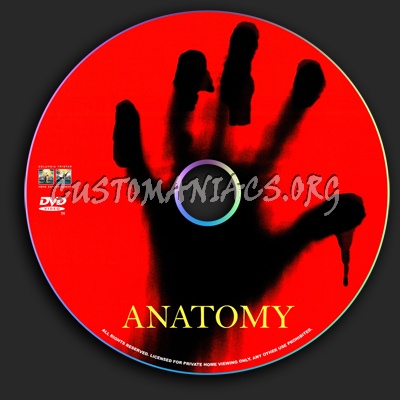 Anatomy dvd label