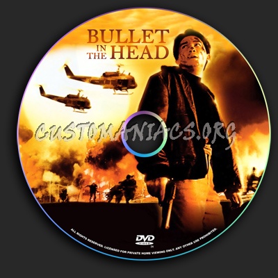 Bullet in the Head dvd label