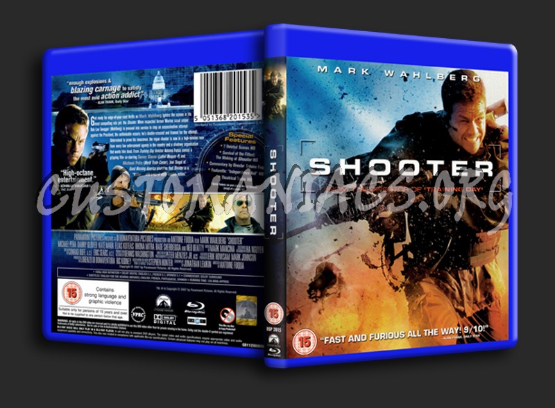 Shooter blu-ray cover