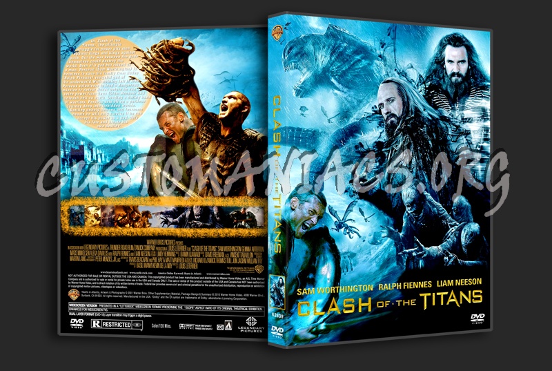 Clash Of The Titans dvd cover