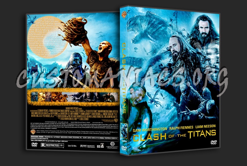 Clash Of The Titans dvd cover