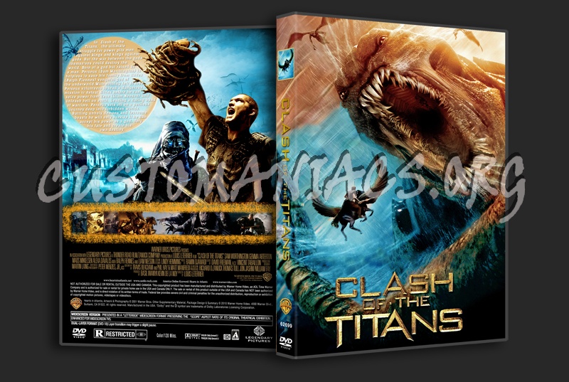 Clash Of The Titans dvd cover