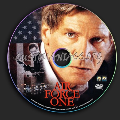 Air Force One dvd label