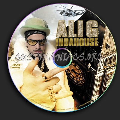 Ali G Indahouse dvd label