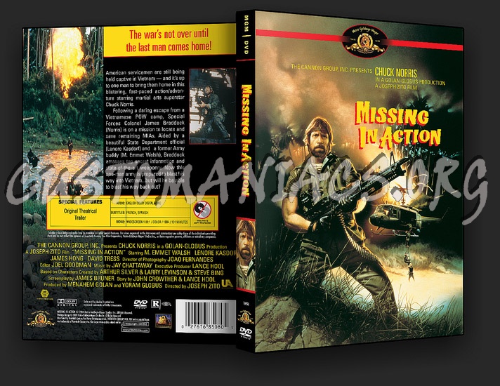 Missing in Action dvd cover