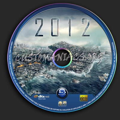 2012 blu-ray label