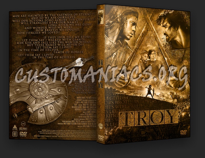 Troy dvd cover