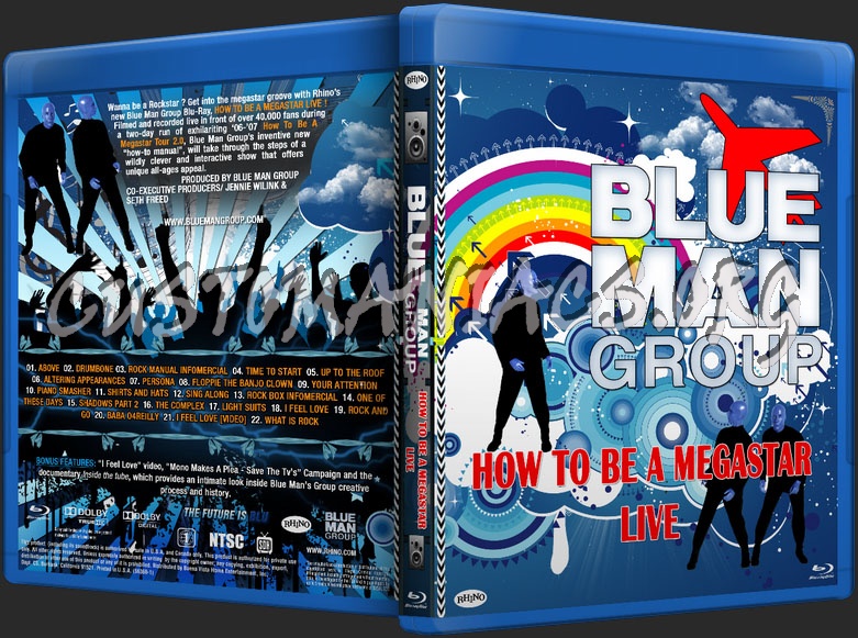 Blue Man Group blu-ray cover