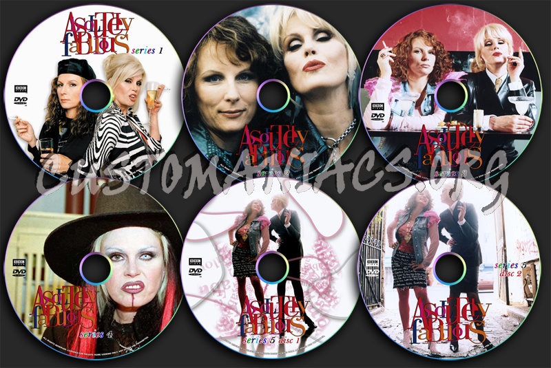 Absolutely Fabulous dvd label