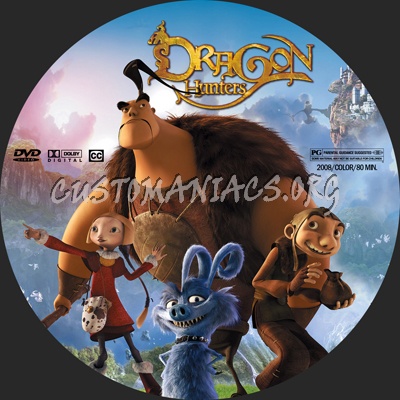 Dragon Hunters dvd label