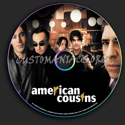 American Cousins dvd label