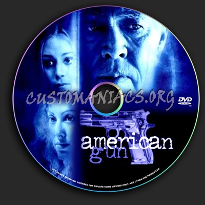 American Gun dvd label