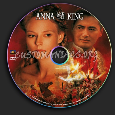 Anna and the King dvd label