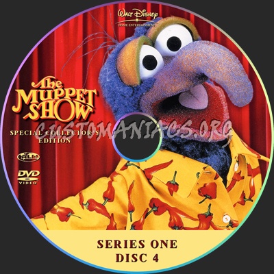 The Muppet Show Disc 4 dvd label