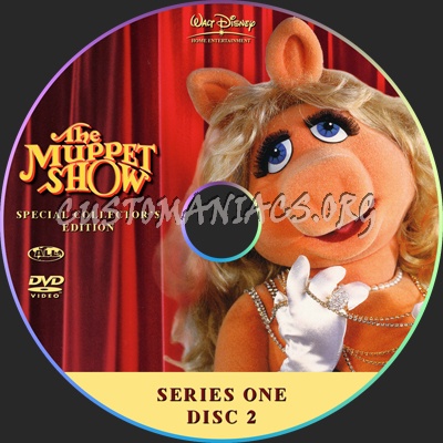 The Muppet Show Disc 2 dvd label