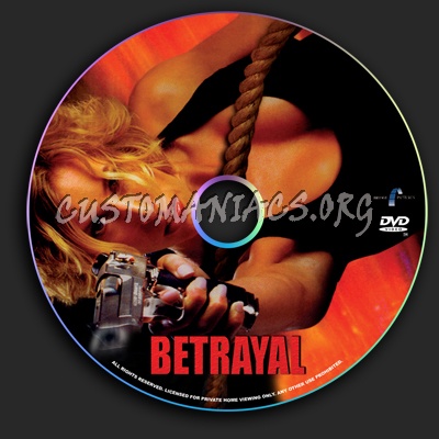 Betrayal dvd label