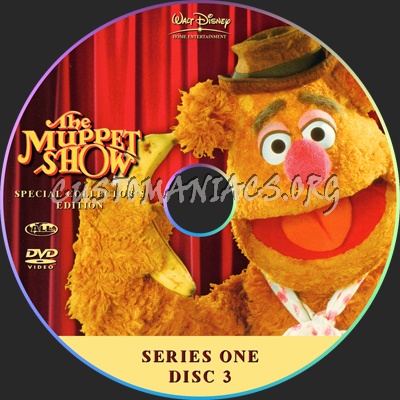 The Muppet Show Disc 3 dvd label