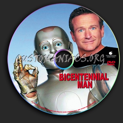 Bicentennial Man dvd label