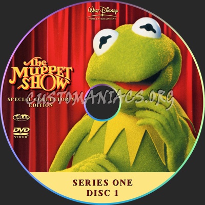 The Muppet Show dvd label