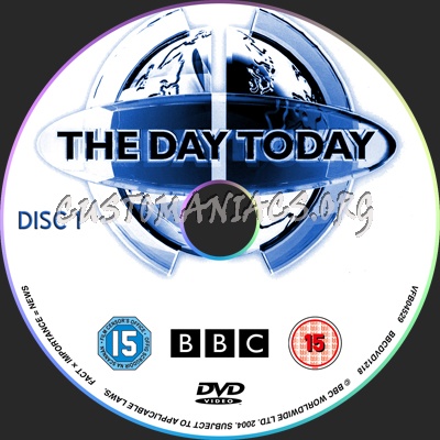 The Day Today dvd label