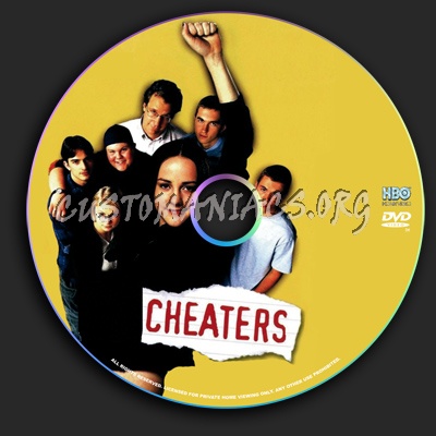 Cheaters dvd label