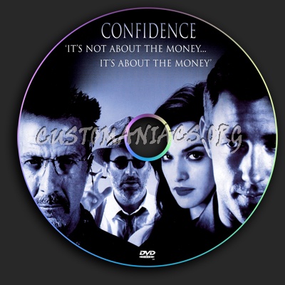 Confidence dvd label