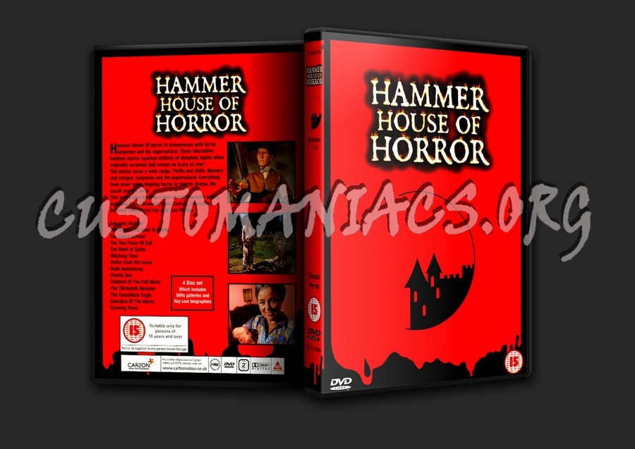 Hammer House Of Horror Box Set dvd cover