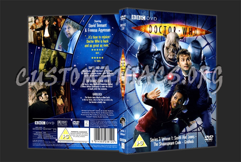Doctor Who Series 3 Volume 1 dvd cover