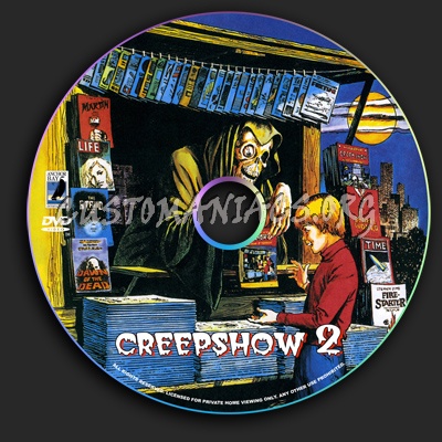Creepshow 2 dvd label