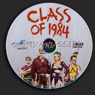 Class Of 1984 dvd label
