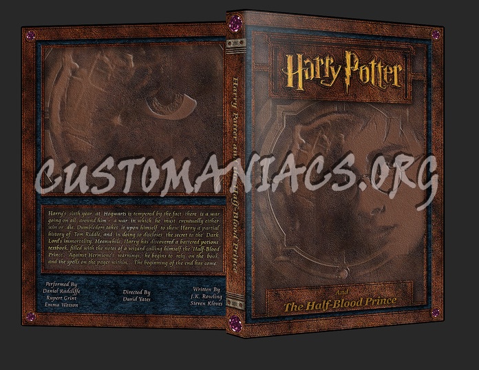 Harry Potter - The Half Blood Prince dvd cover