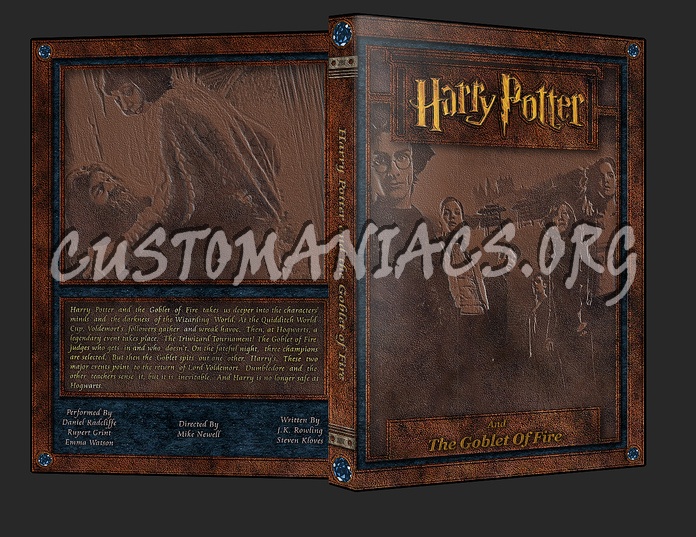Harry Potter - The Goblet of fire dvd cover