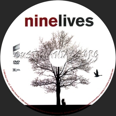 Nine Lives dvd label