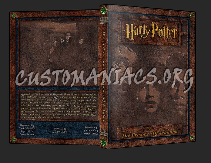 Harry Potter - The Prisoner of Azkaban dvd cover